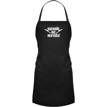 Žertovný předmět Kuchaře nic nevyděsí - zástěra- Tričkový.cz