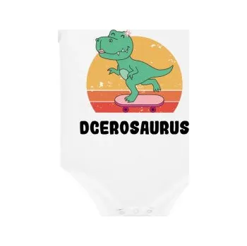 Žertovný předmět Dcerosaurus - dětské body s potiskem- Tričkový.cz