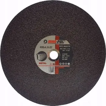 Řezný kotouč Řezací kotouč na kov Mar-Pol M08170 400 x 32 mm