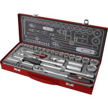 hlavice nástrčné, sada 50ks, 1/4, 1/2