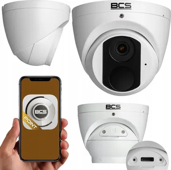 Bezpečnostní kamera IP dome kamera BCS BCS-P-EIP14FSR3 4 Mpx