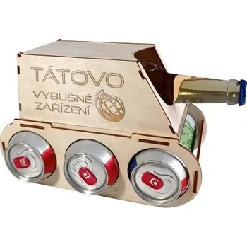 Žertovný předmět Tátovo výbušné zařízení (verze 2) - tank na pivo- Tričkový.cz