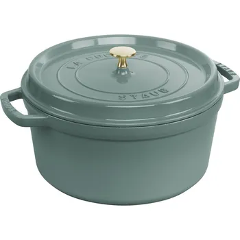 Hrnec Staub Cocotte hrnec kulatý 28 cm/6,7 l eukalyptová, 11028121