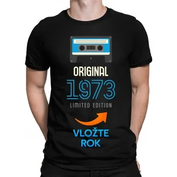 Žertovný předmět Original Limited Edition (rok) - pánské tričko s potiskem - personalizovaný produkt- Tričkový.cz