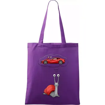 Nesplnitelný sen (Hana-creative) - Taška bavlněná - 42 x 38 cm ( Fialová )