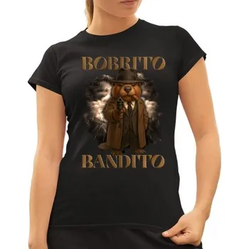Žertovný předmět Bobrito Bandito V2 - Italian Brainrot - dámské tričko s potiskem- Tričkový.cz