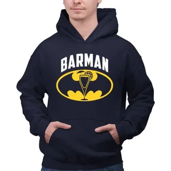 Žertovný předmět Barman - pánská mikina s potiskem- Tričkový.cz