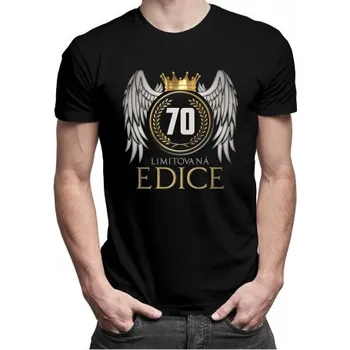 Žertovný předmět Limitovaná edice 70 let - pánské tričko s potiskem- Tričkový.cz