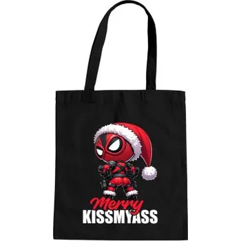 Žertovný předmět Merry Kissmyass - taška s potiskem- Tričkový.cz