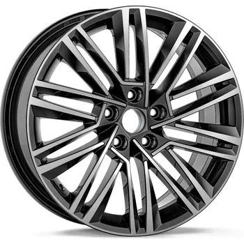 Disk Alu kolo LUXON 7,5Jx18 5x112 ET48 - Černá metalíza