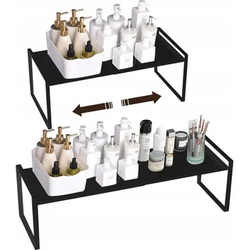 Obraz Kov NASTAVITELNÝ KUCHYŇSKÝ STOJAK NA KUCHYŇSKÉ PŘÍPRAVY černý