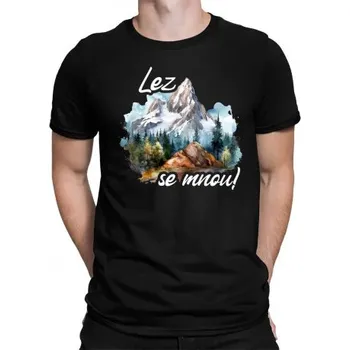 Žertovný předmět Lez se mnou! - pánské tričko s potiskem- Tričkový.cz