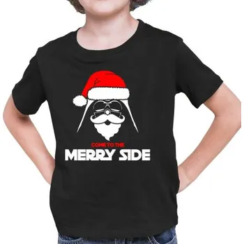 Žertovný předmět Come to the merry side - dětské tričko s potiskem- Tričkový.cz