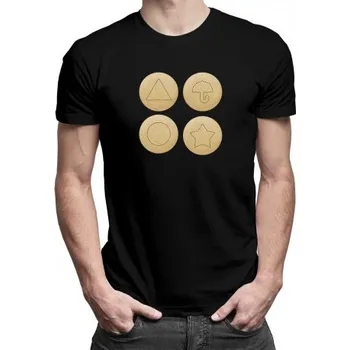 Žertovný předmět Sušenka Dalgona - pánské tričko s potiskem- Tričkový.cz