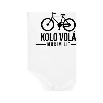 Žertovný předmět Kolo volá - musím jít - dětské body s potiskem- Tričkový.cz