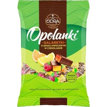 Bonbon Odra Opolanki Ovocné želé v čokoládě 1 kg