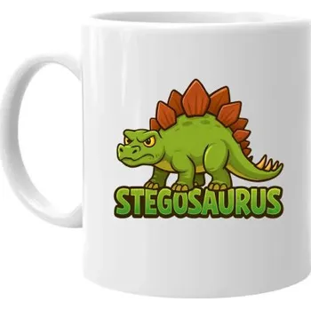 Žertovný předmět Stegosaurus - dinosauři - hrnek s potiskem- Tričkový.cz