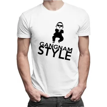 Žertovný předmět Gangnam Style! - pánské tričko s potiskem- Tričkový.cz