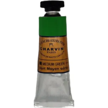 Speciální výtvarná barva Charvin Kvašová barva Extra Fine 20 ml Medium Green 248