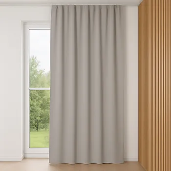 Blackout závěs 140x250 na univerzální pásce šedý