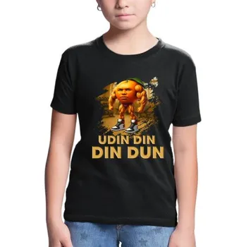 Žertovný předmět Udin din din dun - Italian brainrot - dětské tričko s potiskem- Tričkový.cz