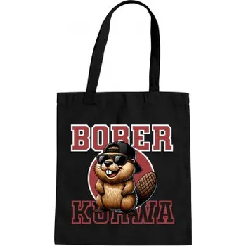 Žertovný předmět Bober! - taška s potiskem- Tričkový.cz