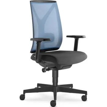 Židle kancelářská Leaf 503-SYB, modrá