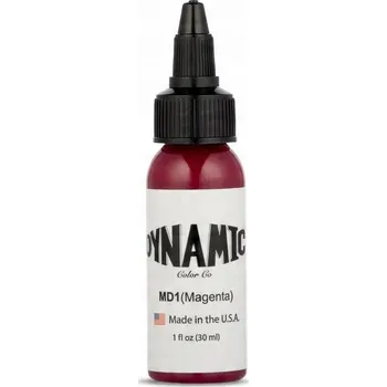 Tetování Dynamic MAGENTA 30ML Tattoo Inkoust Barva na tetování USA Tattoo Ink