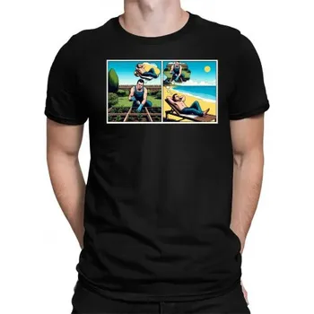 Žertovný předmět Život zahrádkáře - pánské tričko s potiskem- Tričkový.cz