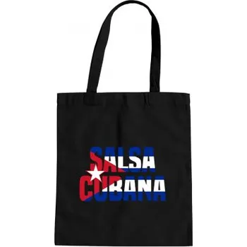 Žertovný předmět Salsa cubana - taška s potiskem- Tričkový.cz