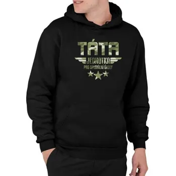 Žertovný předmět Táta - jednotka pro speciální úkoly - pánská mikina s potiskem- Tričkový.cz