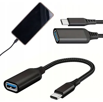 Datový kabel Adaptér / Přechodka USB-C na USB 3.0 OTG kabel Typ C pro notebook / telefon
