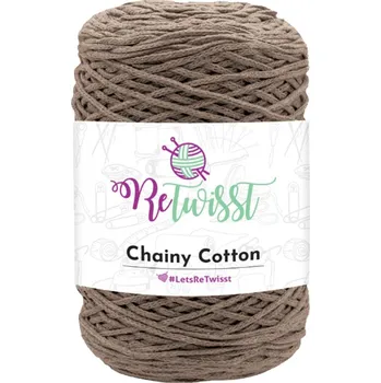 Příze ReTwisst Chainy Cotton 9 kávová