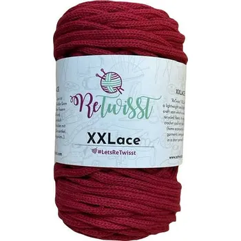 Příze ReTwisst XXLace 30 vínovo červená