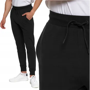 Pánské tepláky bavlněné s kapsami na zavazování pohodlné MORAJ XXL