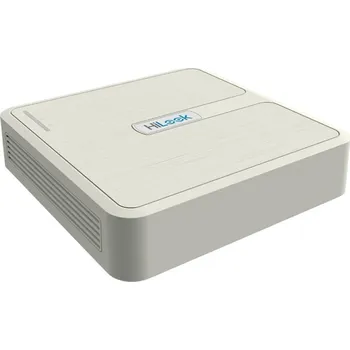 DVR/NVR/HVR záznamové zařízení HiLook Powered by HIKVISION/ NVR-104H-D/4P(D)/ 4 kamery/ 6Mpix/ 4x PoE/ HDMI/ VGA/ 2x USB/ LAN/ 1x SATA/ Plast