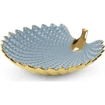 Dekorační miska HIRAL 3 02 modrá / zlatá