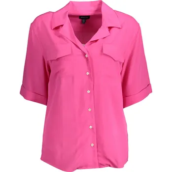 Dámská růžová halenka s krátkým rukávem Gant růžová 3358594