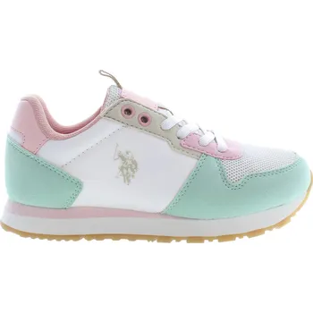 Dívčí tenisky Dětské sportovní tenisky US Polo U.S. POLO BEST PRICE bílá | tyrkysová | růžová 3362547