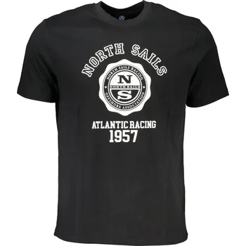 Pánské tričko Pánské triko NORTH SAILS černé North Sails černá | bílá 3368484