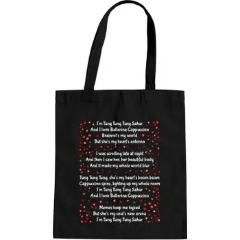 Žertovný předmět I'm Tung Tung Tung Sahur song - Italian Brainrot - taška s potiskem- Tričkový.cz