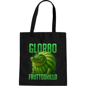 Žertovný předmět Glorbo fruttodrillo - Italian brainrot - taška s potiskem- Tričkový.cz