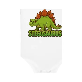 Žertovný předmět Stegosaurus - dinosauři - dětské body s potiskem- Tričkový.cz