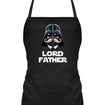 Žertovný předmět Lord Father - zástěra s potiskem- Tričkový.cz