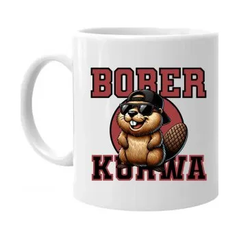 Žertovný předmět Bober! - hrnek s potiskem- Tričkový.cz