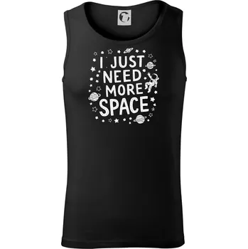 Pánské termoprádlo I just need more space - Tílko pánské Core - 2XL ( Černá )