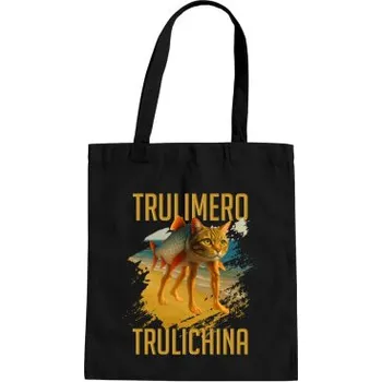 Žertovný předmět Trulimero trulichina - Italian brainrot - taška s potiskem- Tričkový.cz