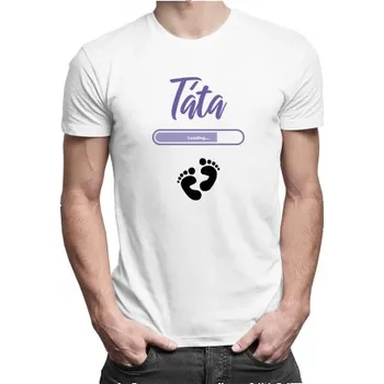 Žertovný předmět Táta loading ... - pánské tričko s potiskem- Tričkový.cz