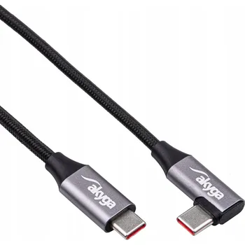 Datový kabel Úhlový kabel USB C / USB Typ C rychlé nabíjení 60W pro SAMSUNG HUAWEI 1m