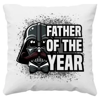 Žertovný předmět Father Of The Year - polštář s potiskem- Tričkový.cz